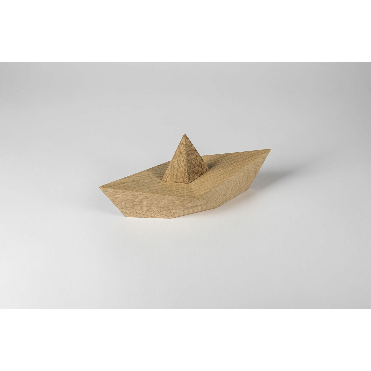 Boyhood Admiral Paper Boat Dekorativ figur stor, eg
