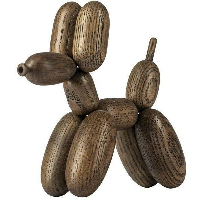 Enfance Ballon d'Og Figure décorative petite, bois de chêne fumé