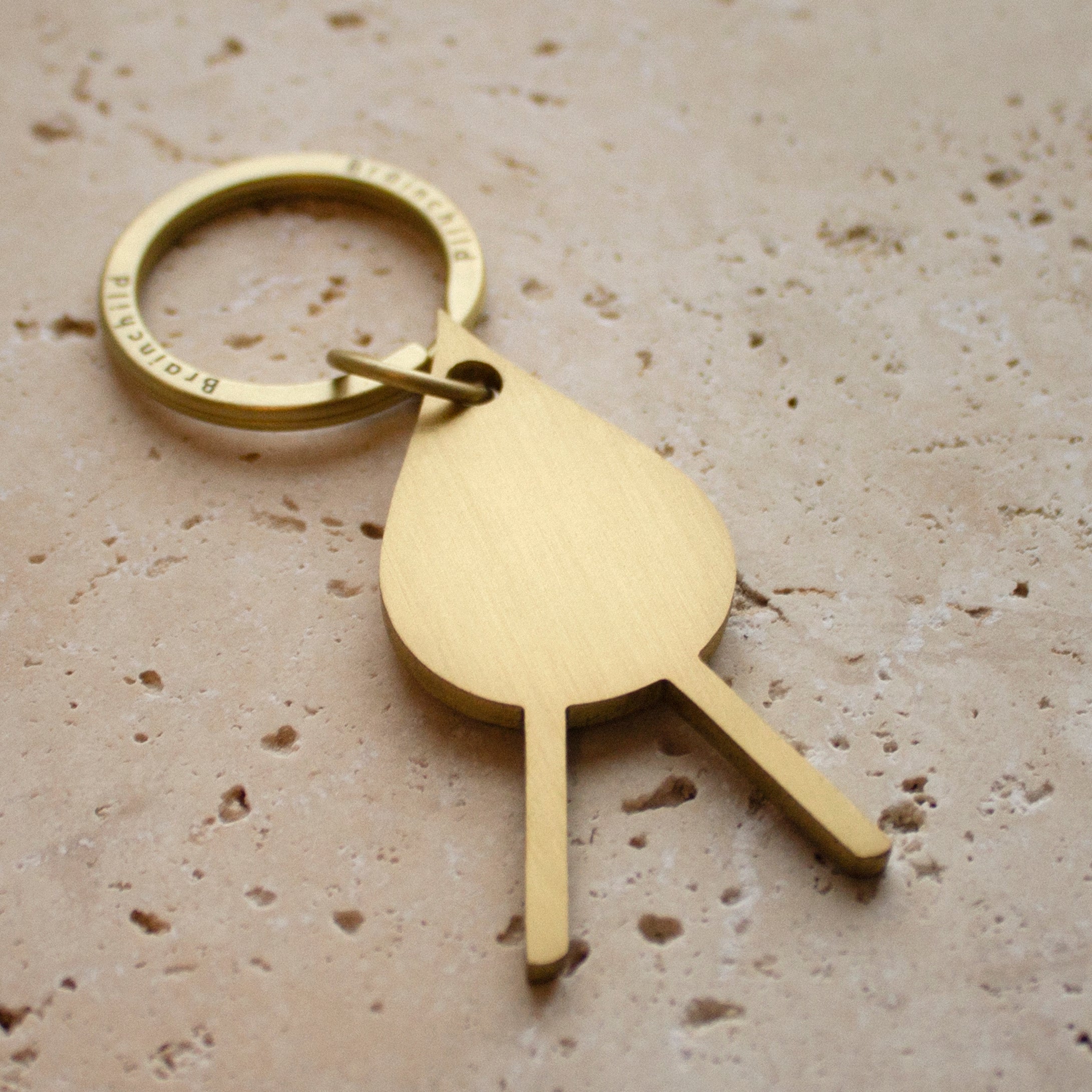 Brainchild Keychain Design -ikon, droppe