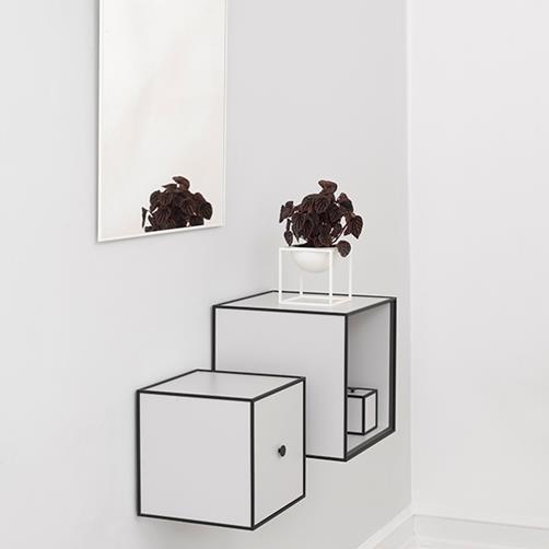 Audo Copenhagen Frame 35 Shelf Without Door, White