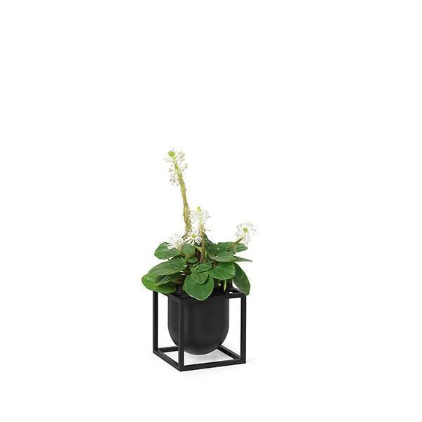 Audo Copenhagen Kubus Flowerpot Black, 10 cm