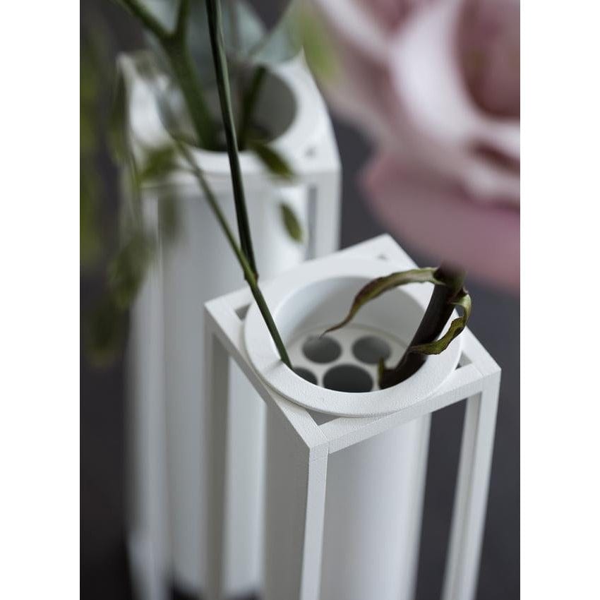 Audo Köpenhamn Kubus Vase Flora, White