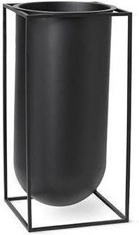 Audo Copenhagen Kubus Vase Nolia, Black