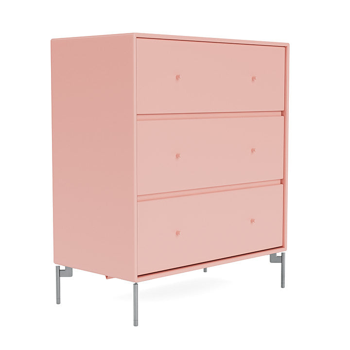 Montana transport la commode avec les jambes, Ruby / Matt Chrome