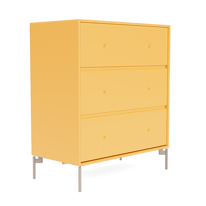 Montana Carry Dresser con piernas, acacia/hongo