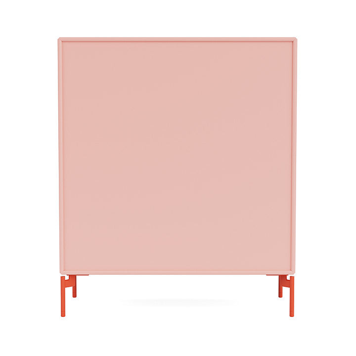 Montana compilar estante decorativo con piernas, rubí/rosa
