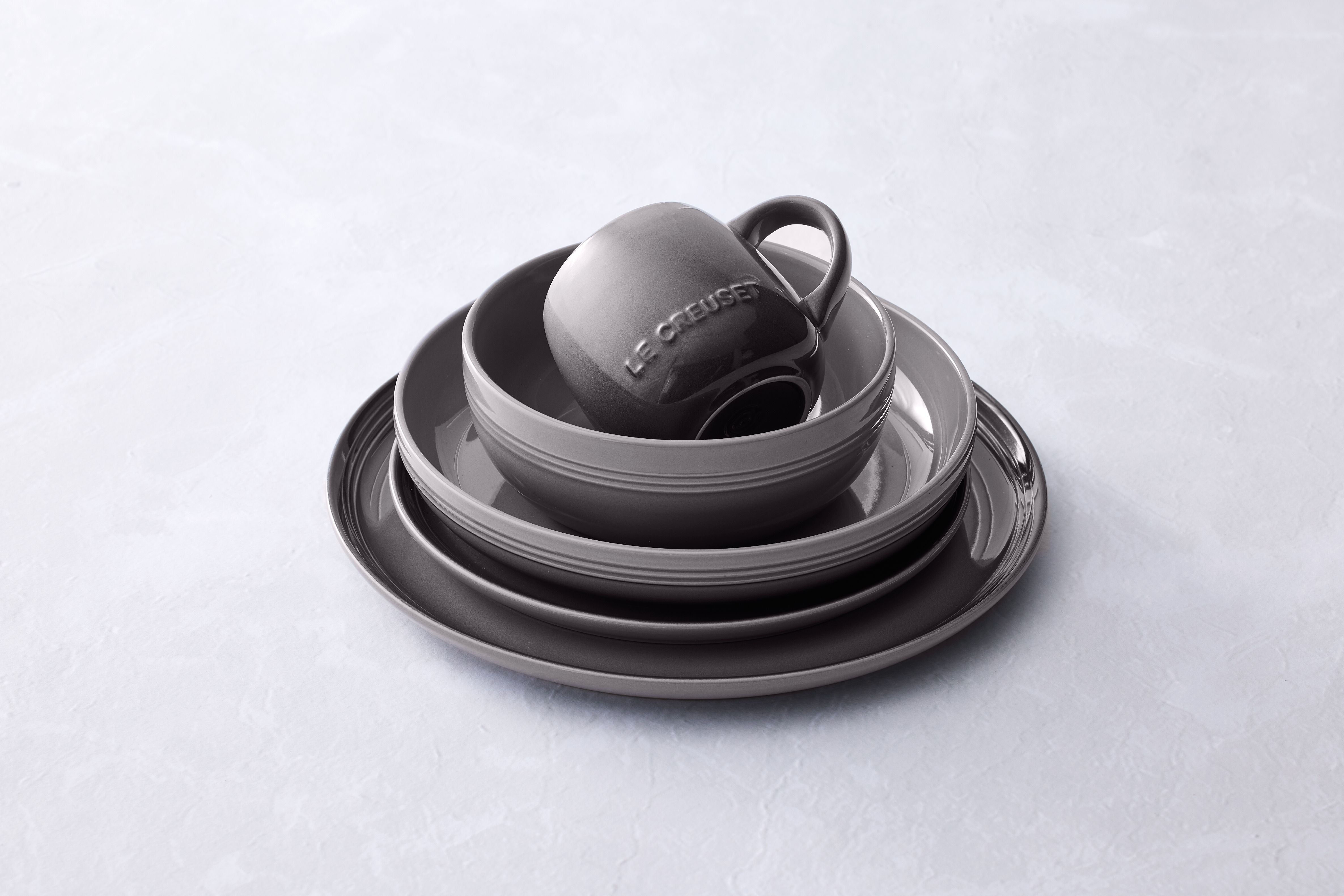 Le creuset coupe pasta skål, flint