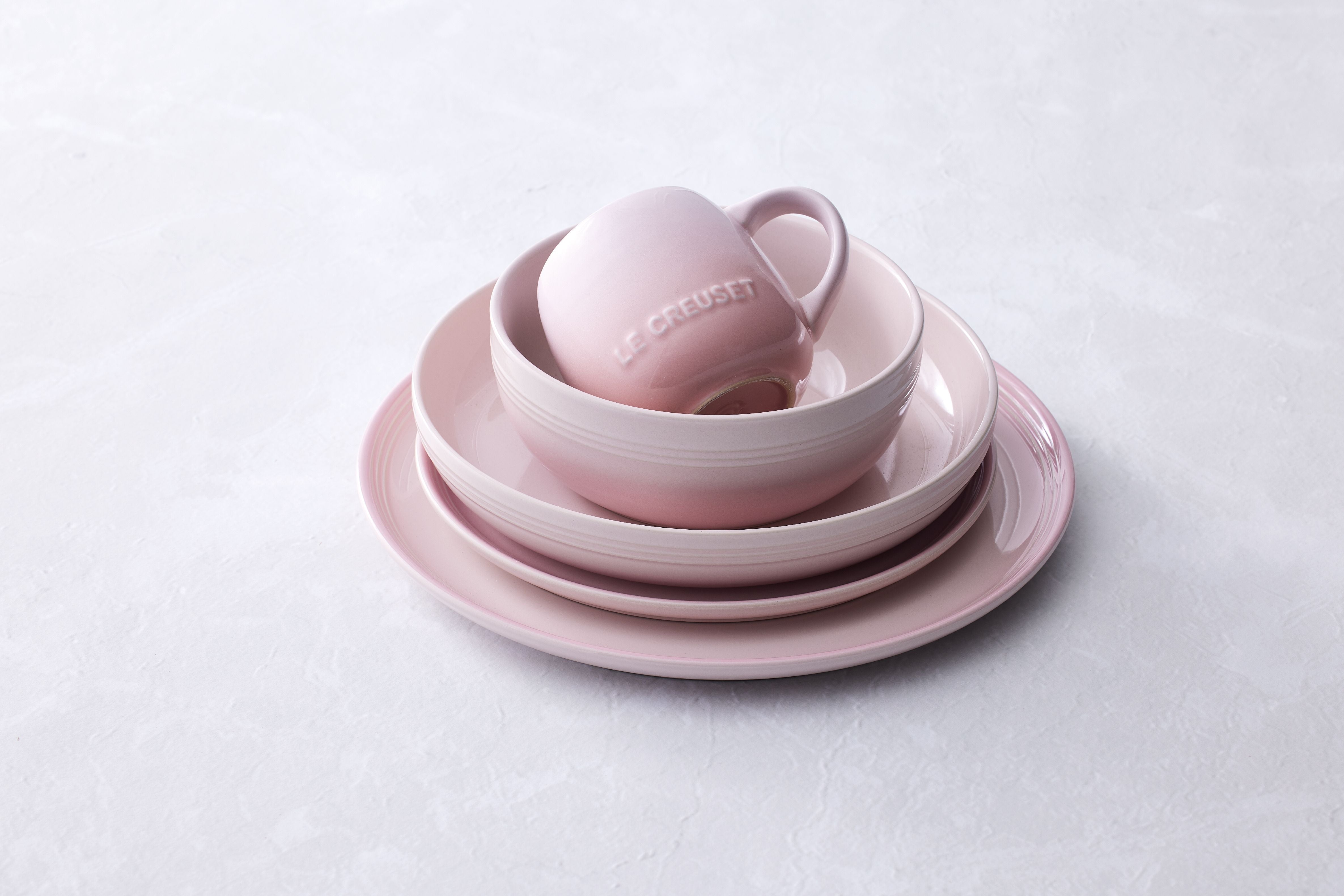 Le Creuset Coupe Mug, Shell Pink