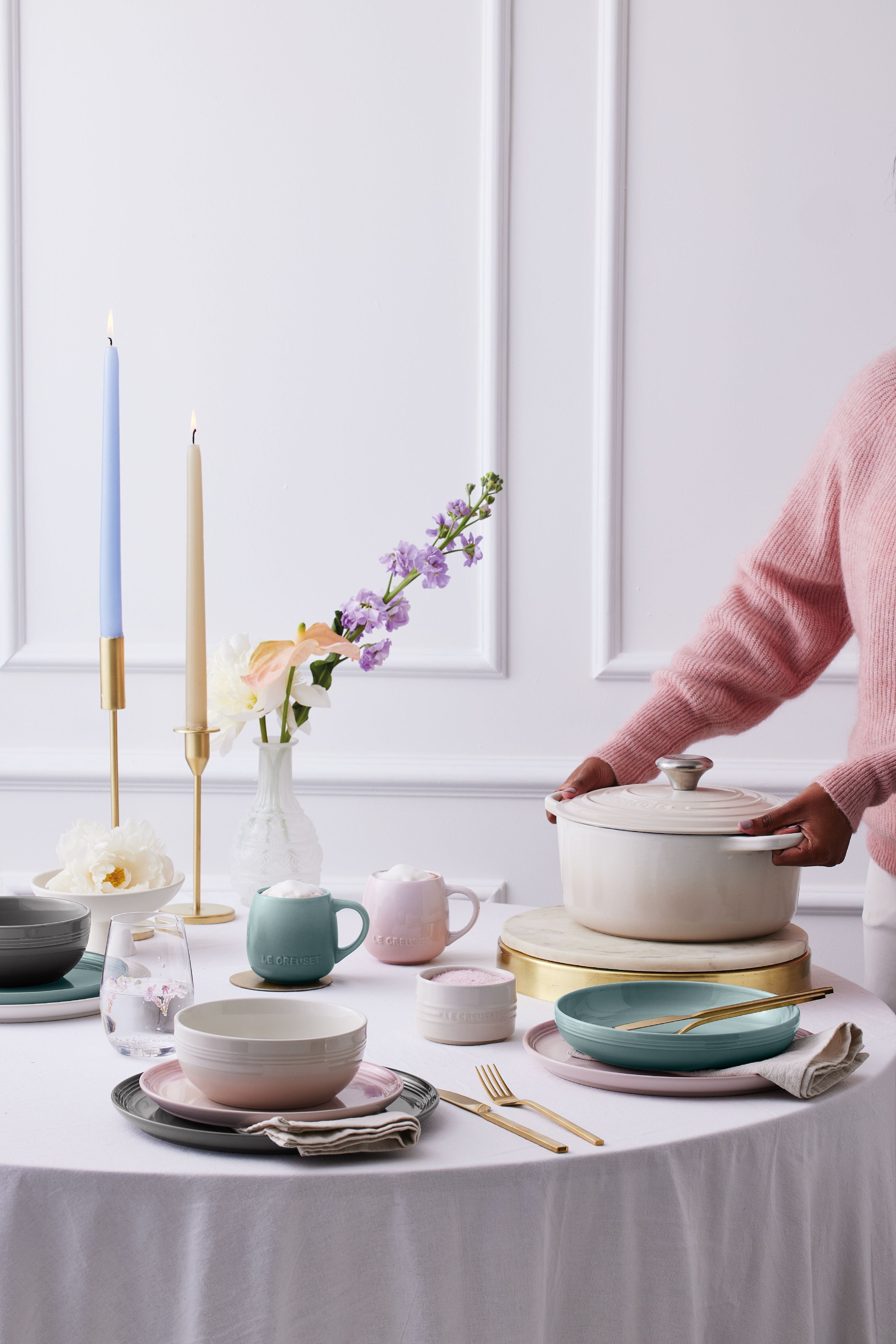 Le Creuset Coupé Becher, Shell Pink