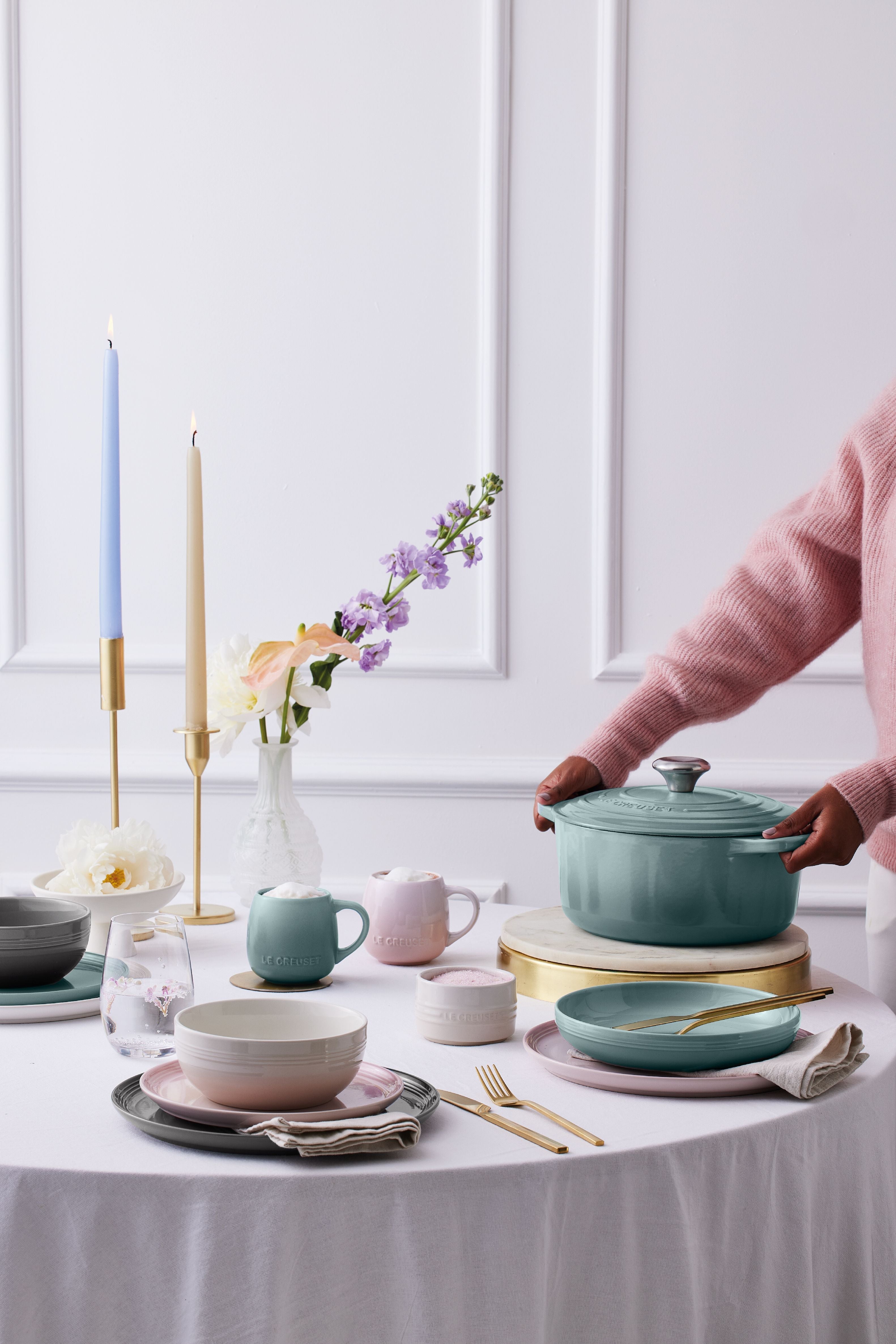 Le Creuset Coupé Becher, Shell Pink