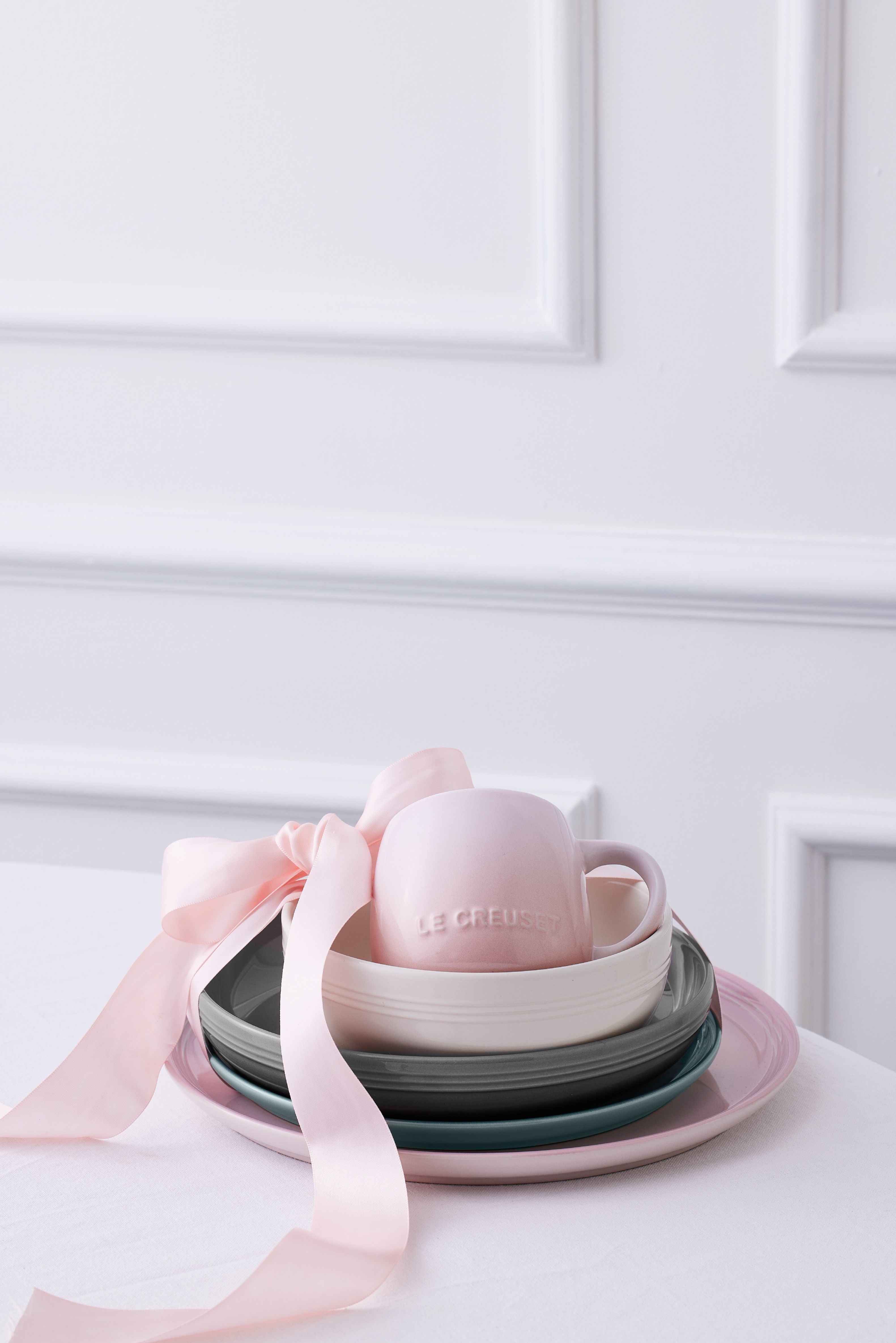 Le Creuset Coupe Mug, Shell Pink