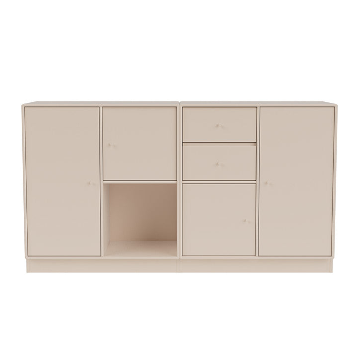 Montana -Paar -Sideboard mit 7 cm Sozial, Ton