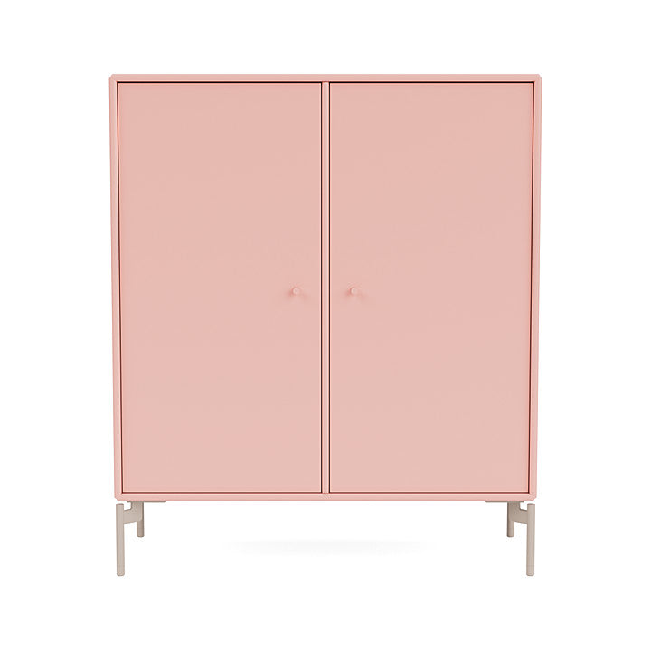 Cabinet de couverture du Montana avec des jambes, rubis / champignons