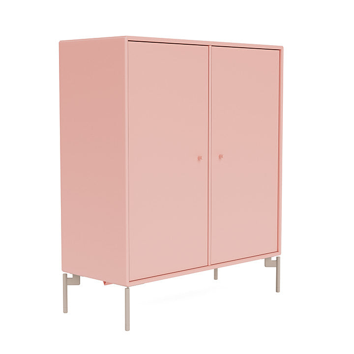 Cabinet de couverture du Montana avec des jambes, rubis / champignons