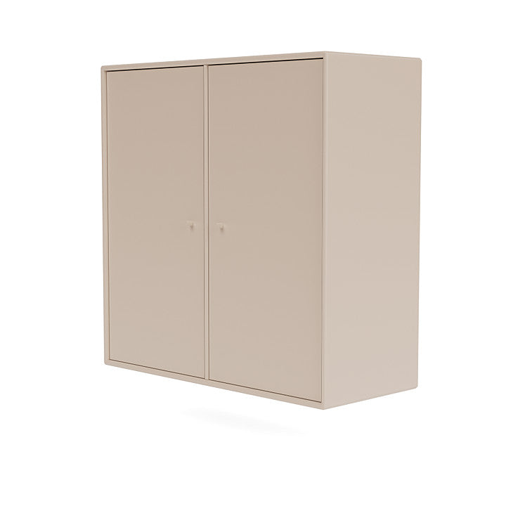 Cabinet de couverture du Montana avec rail de suspension, argile