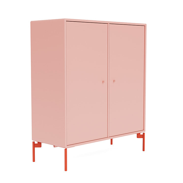 Cabinet de couverture du Montana avec des jambes, Ruby / Rosehip