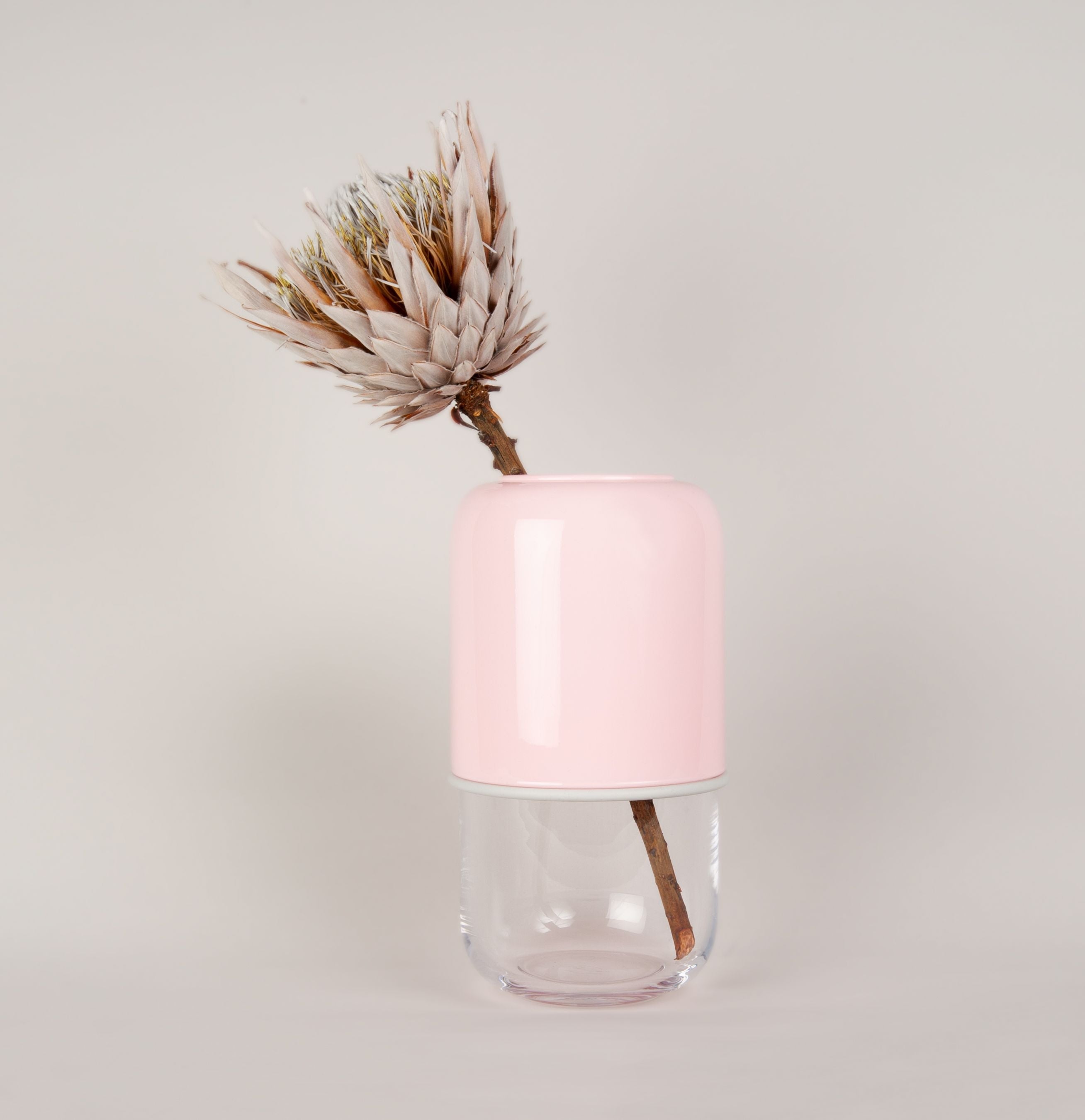 Muurla -Kapsel Vase, rosa