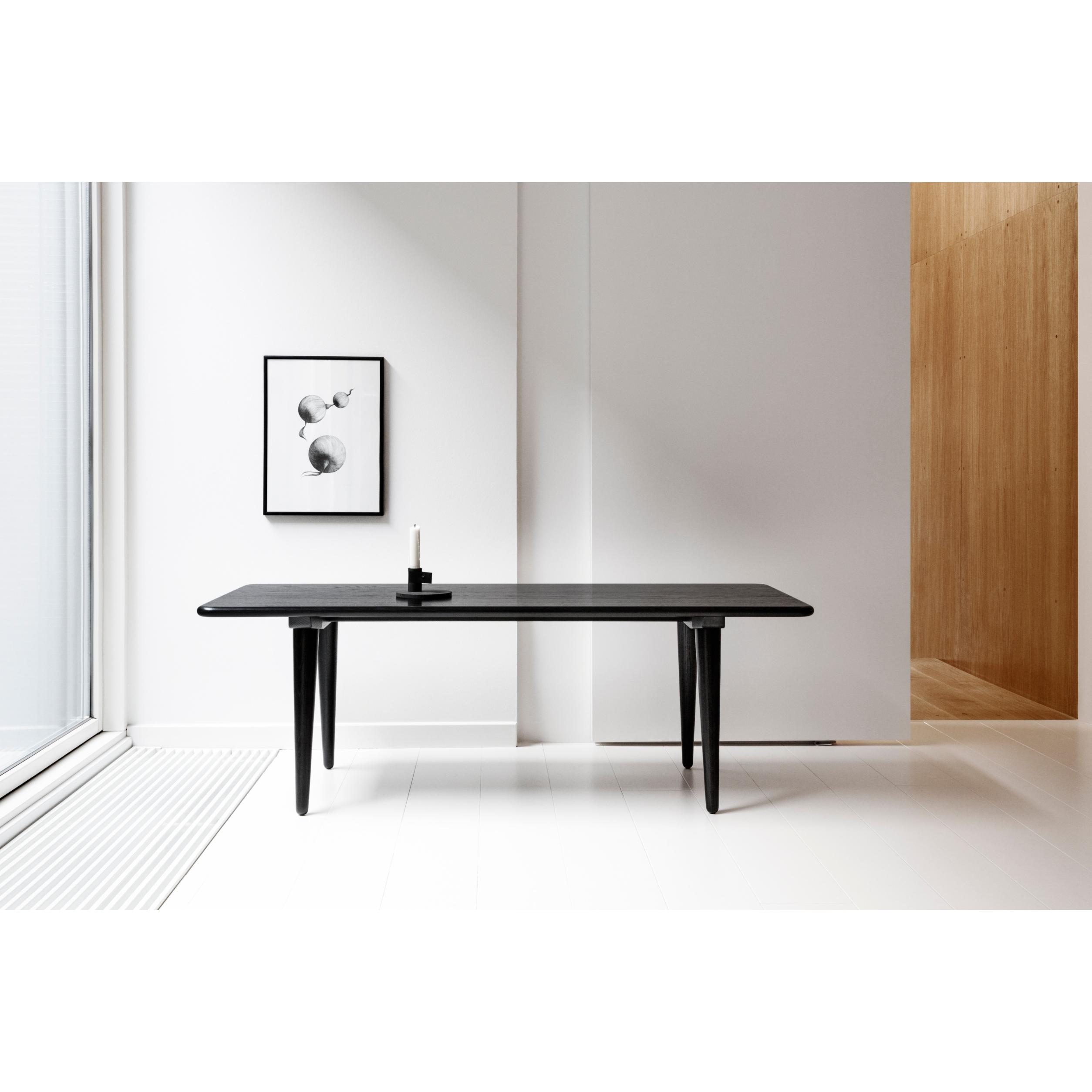 Carl Hansen CH011 Mesa de café 44 cm, roble en jabón