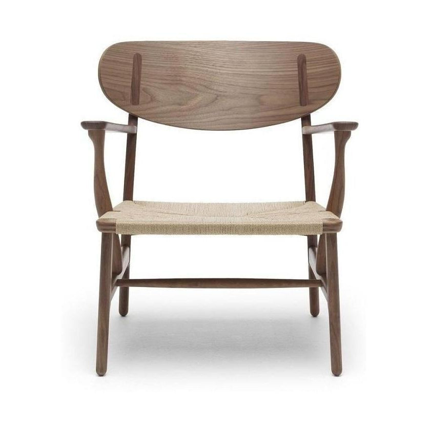 Carl Hansen CH22 Silla de salón, nogal oilada/natural