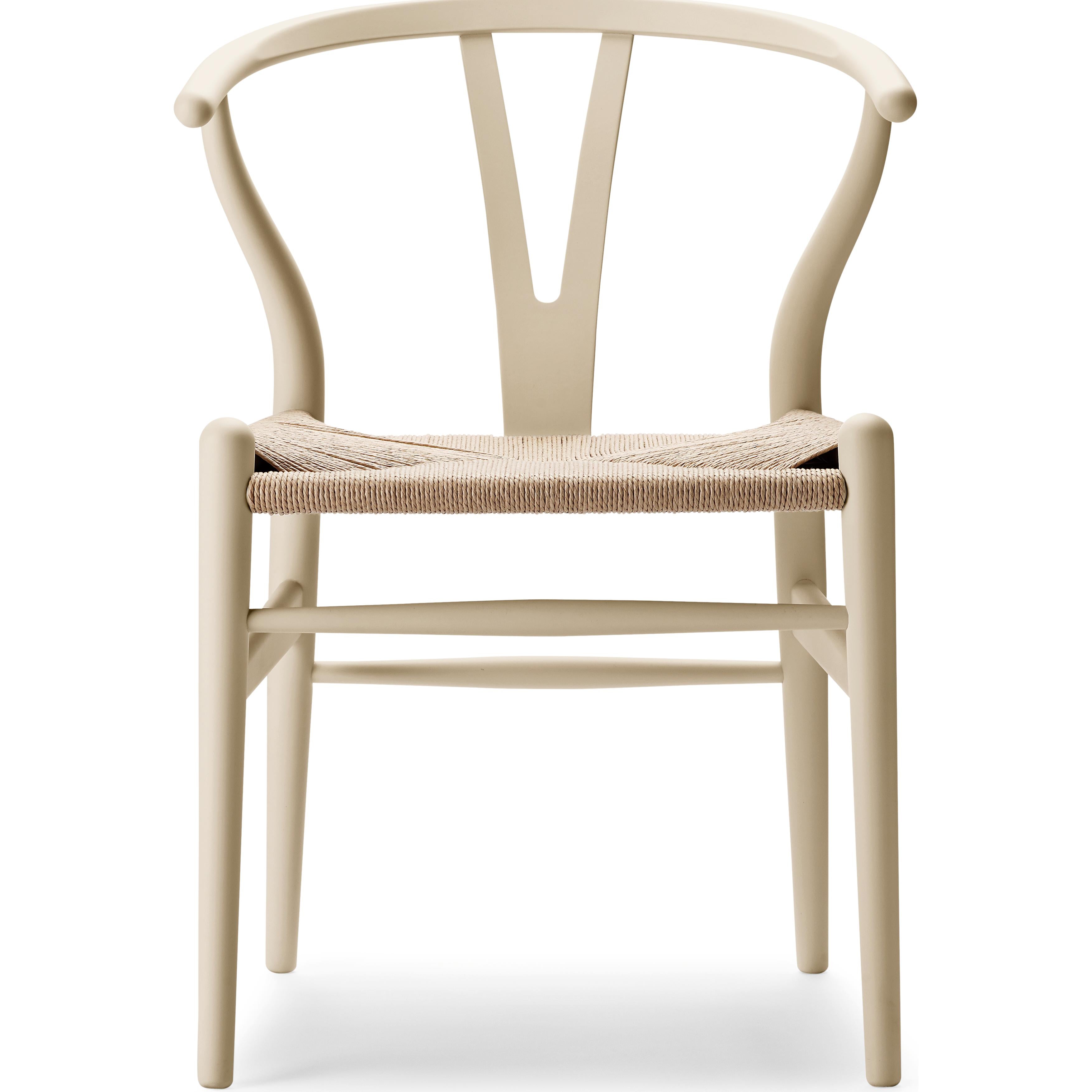 Carl Hansen CH24 Wishbone Chair Beech Special Edition, Natural Cord/Soft Barley