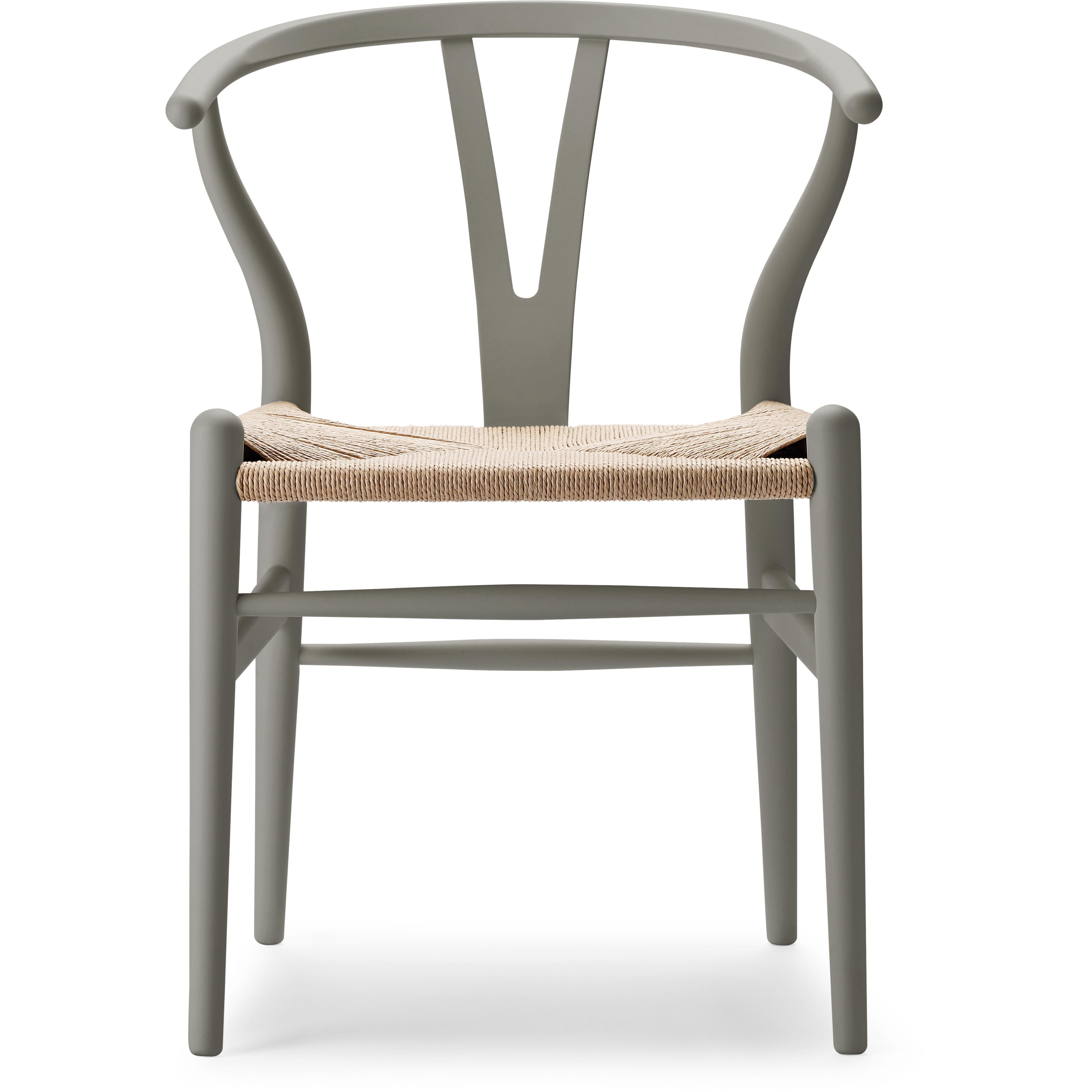 Carl Hansen CH24 Wishbone Stol Beech Special Edition, Natural Cord/Soft Clay