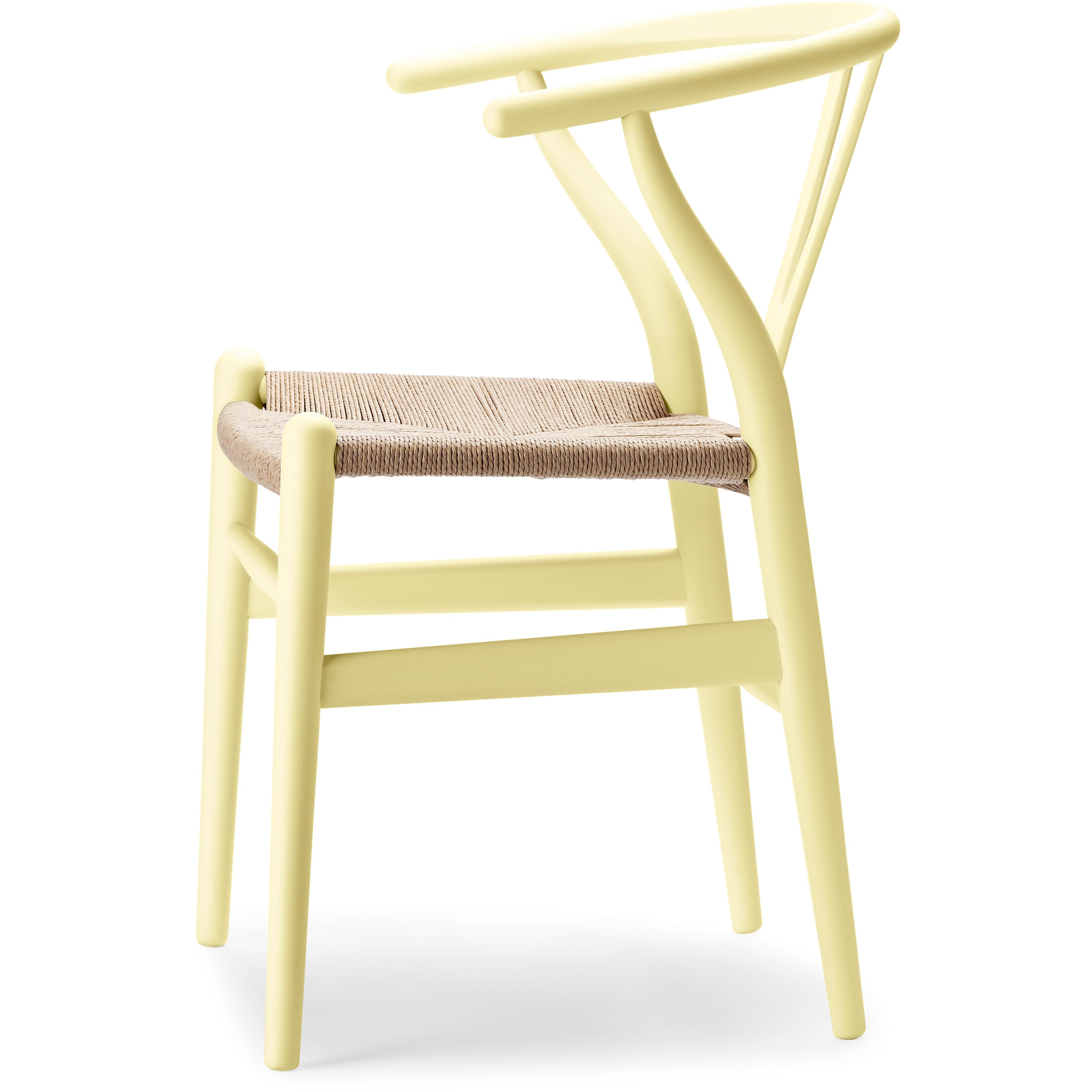 Carl Hansen CH24 Wishbone Chair Beech Special Edition, Naturkabel/Soft HollyHock