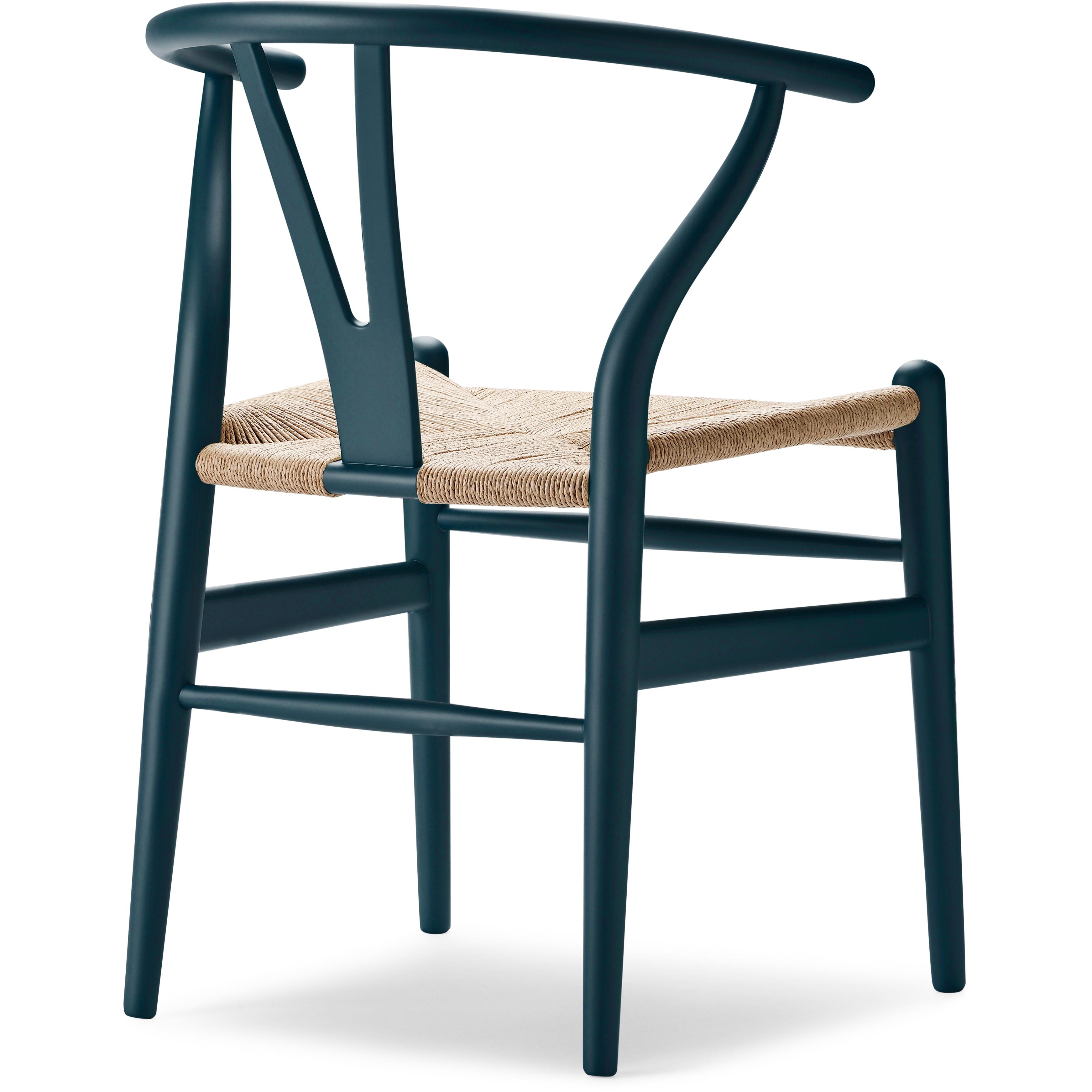 Carl Hansen CH24 Silla de Wishbone Beech Edición especial, Cordón Natural/Mar del Norte suave