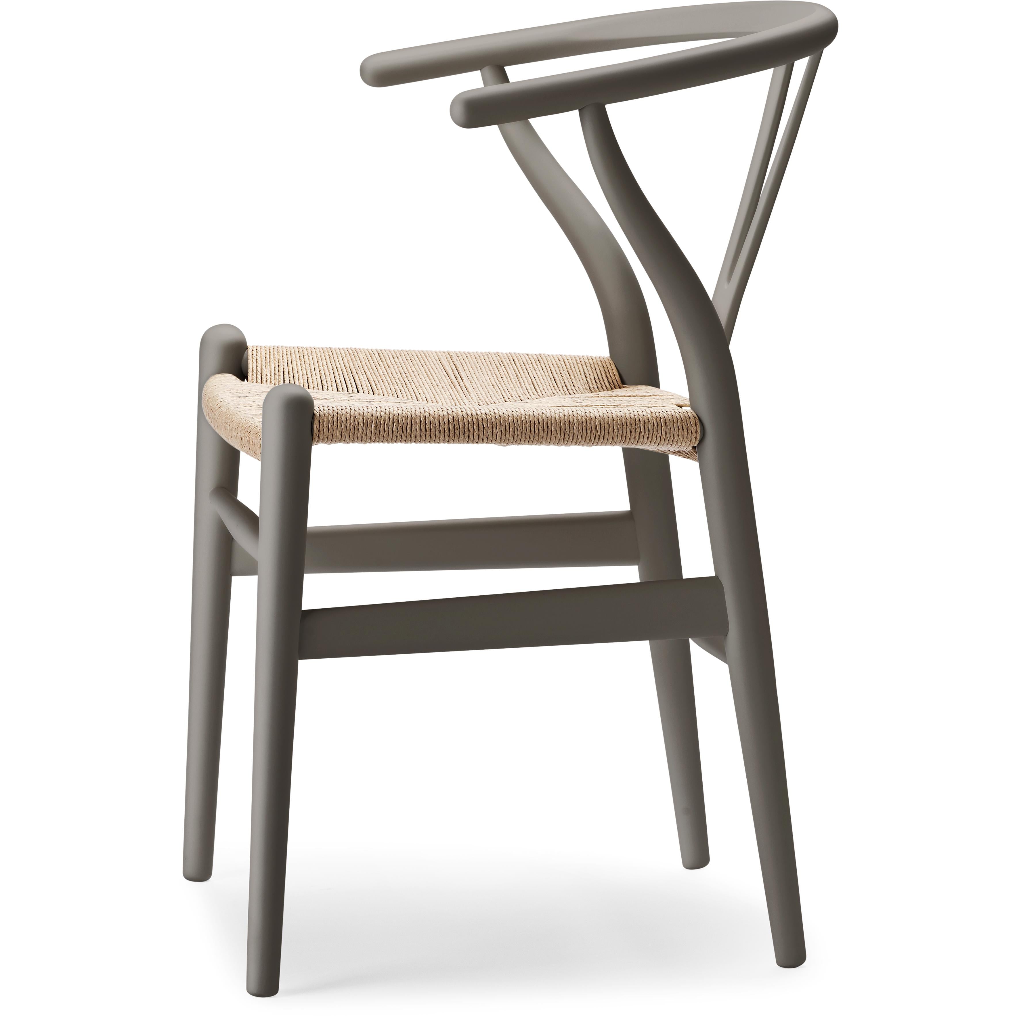 Carl Hansen CH24 Wishbone Stol Beech Special Edition, Natural Cord/Soft Slate