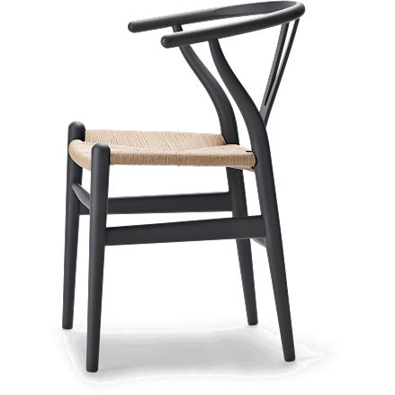 Carl Hansen CH24 Silla de Wishbone Edition, edición especial de Beech, gris suave