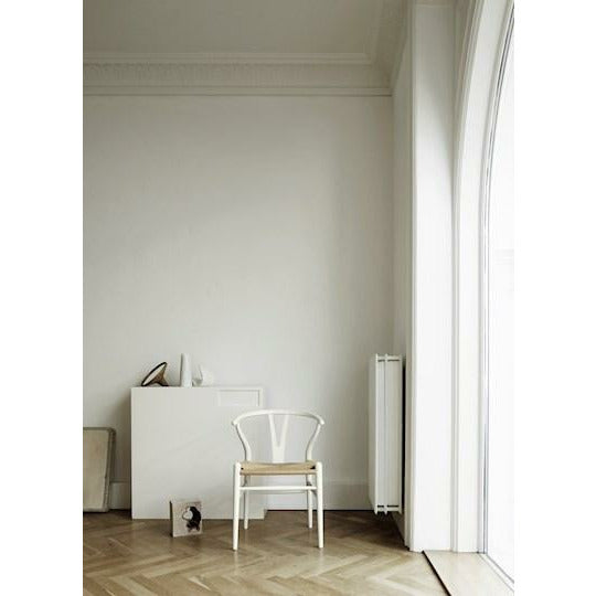 Carl Hansen CH24 SIELBONE SIEL EDICIÓN ESPECIAL, edición especial de Beech, blanco suave