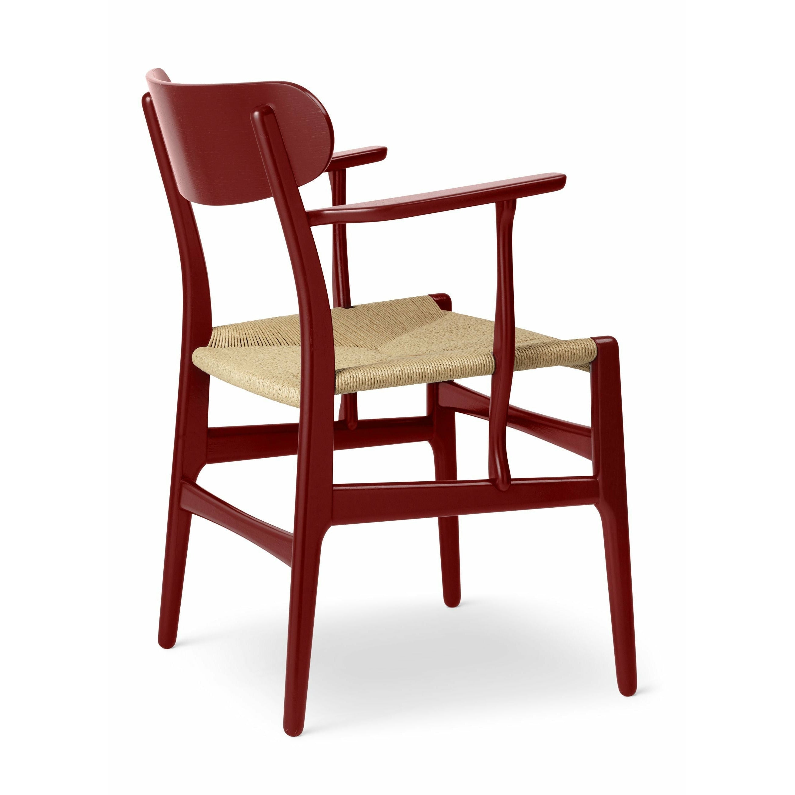Carl Hansen Ch26 Chair Oak, Falu Red/Natural Cord