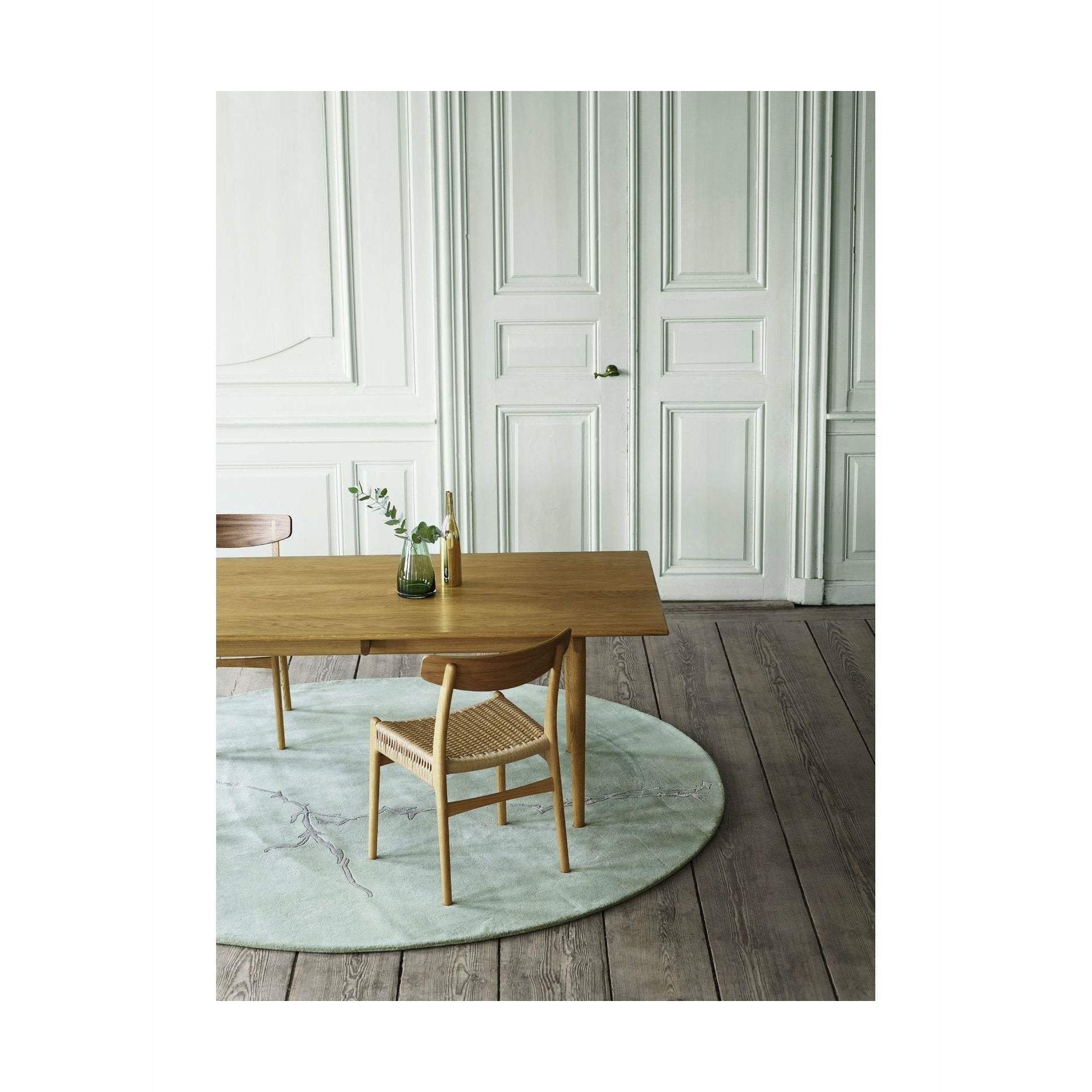 Carl Hansen CH327 Mesa de comedor 248x95cm, roble engrasado