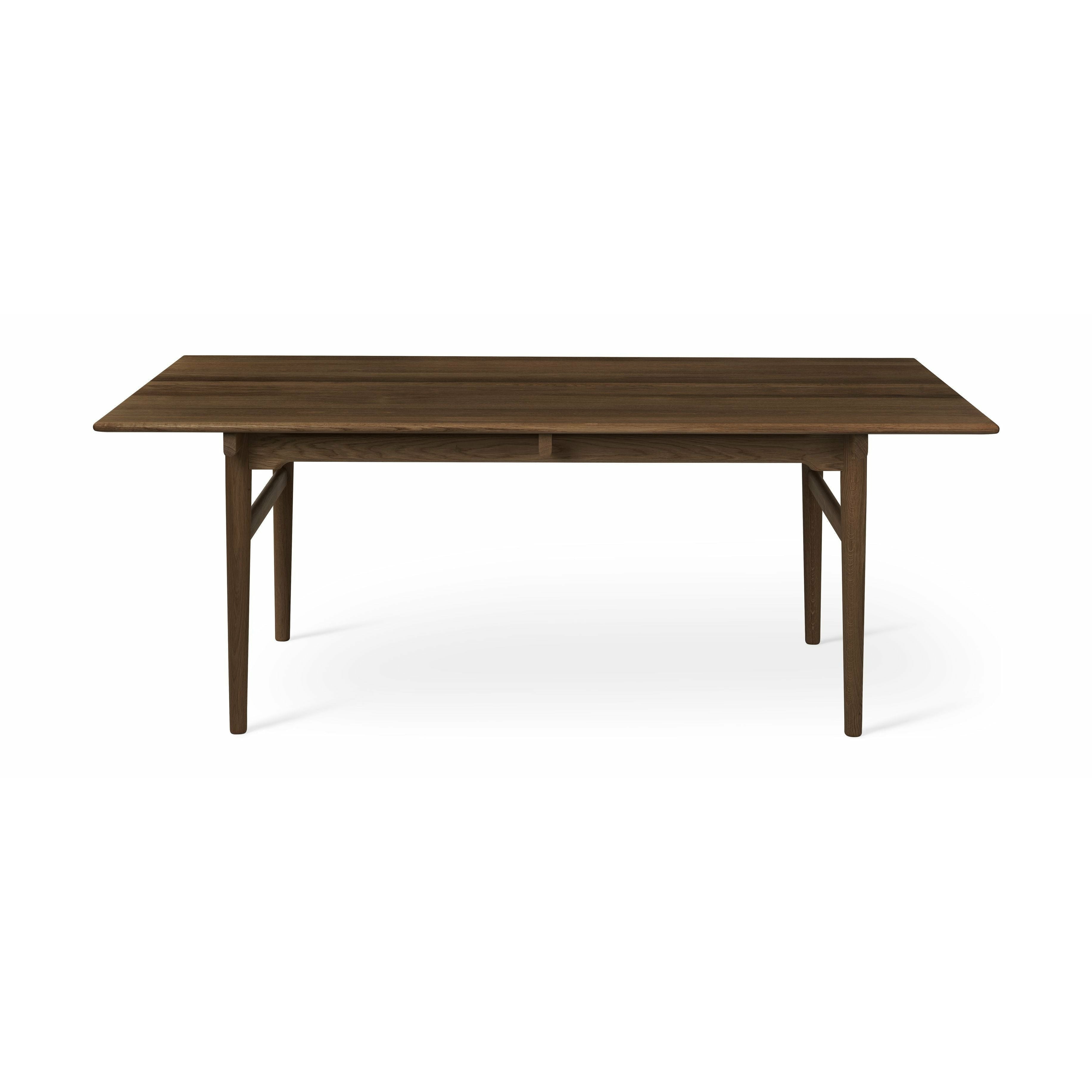 Carl Hansen CH327 Spisebord Oak Røgfarvet olie, 248x95 cm