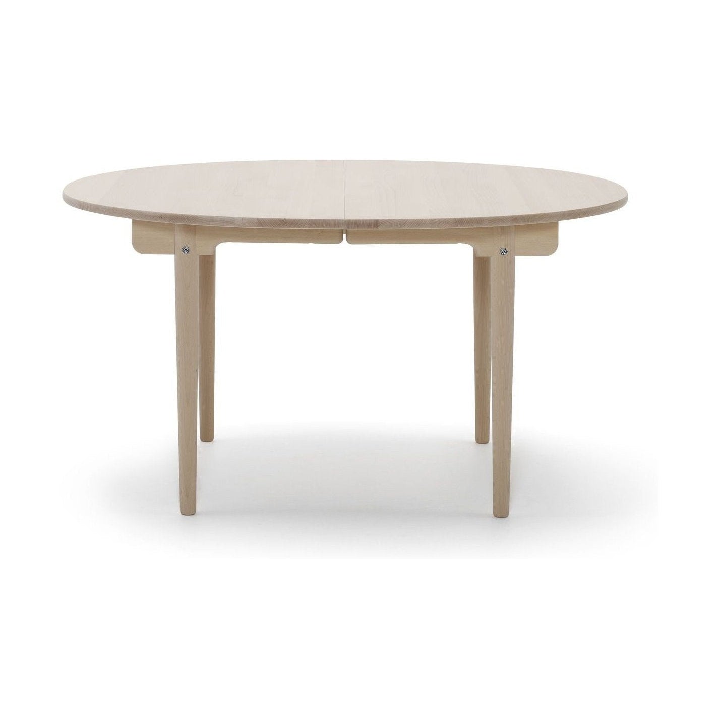 Carl Hansen CH337 Table à manger sans haut supplémentaire, chêne huilé blanc