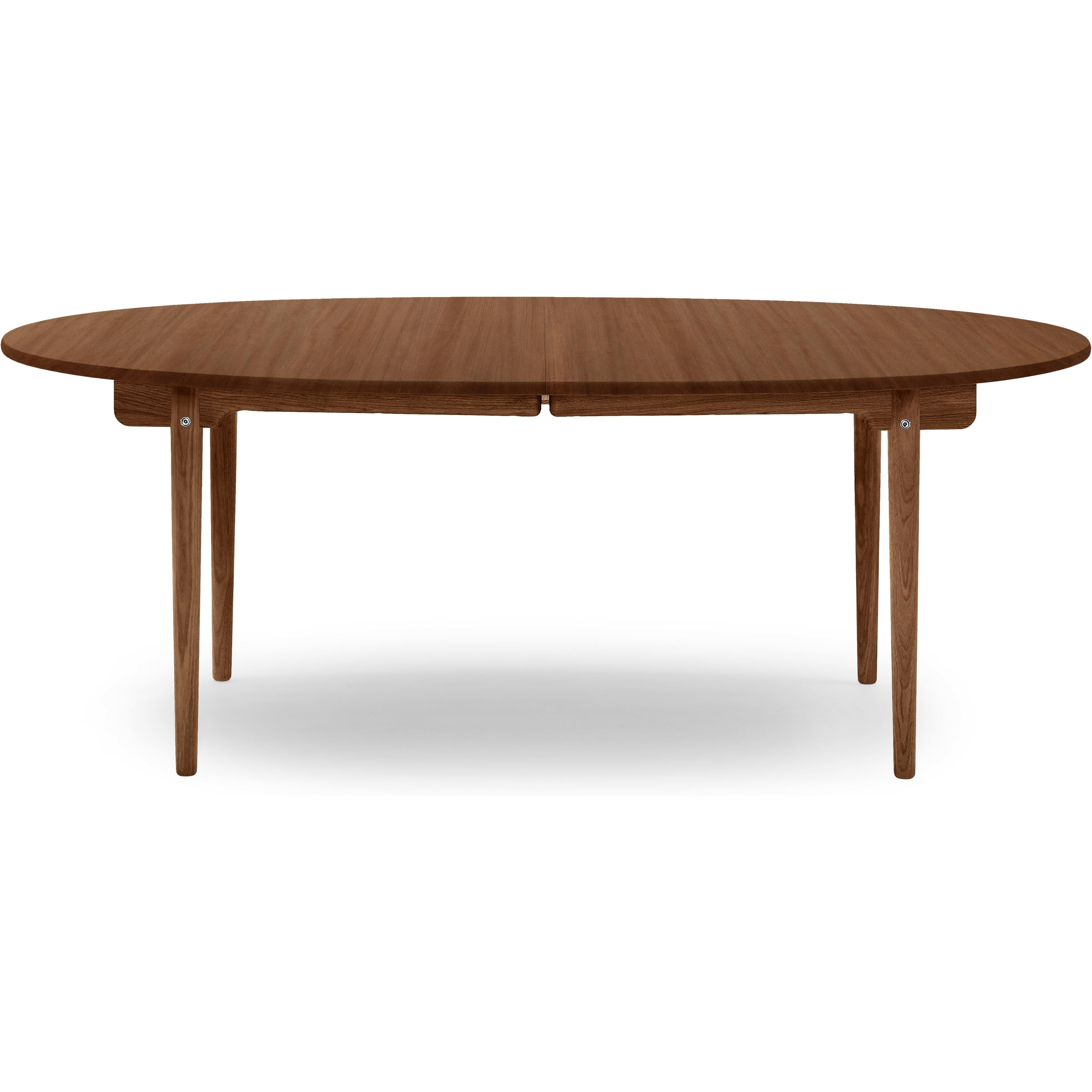 Carl Hansen CH338 Mesa de comedor 200x115 cm, caoba engrasado