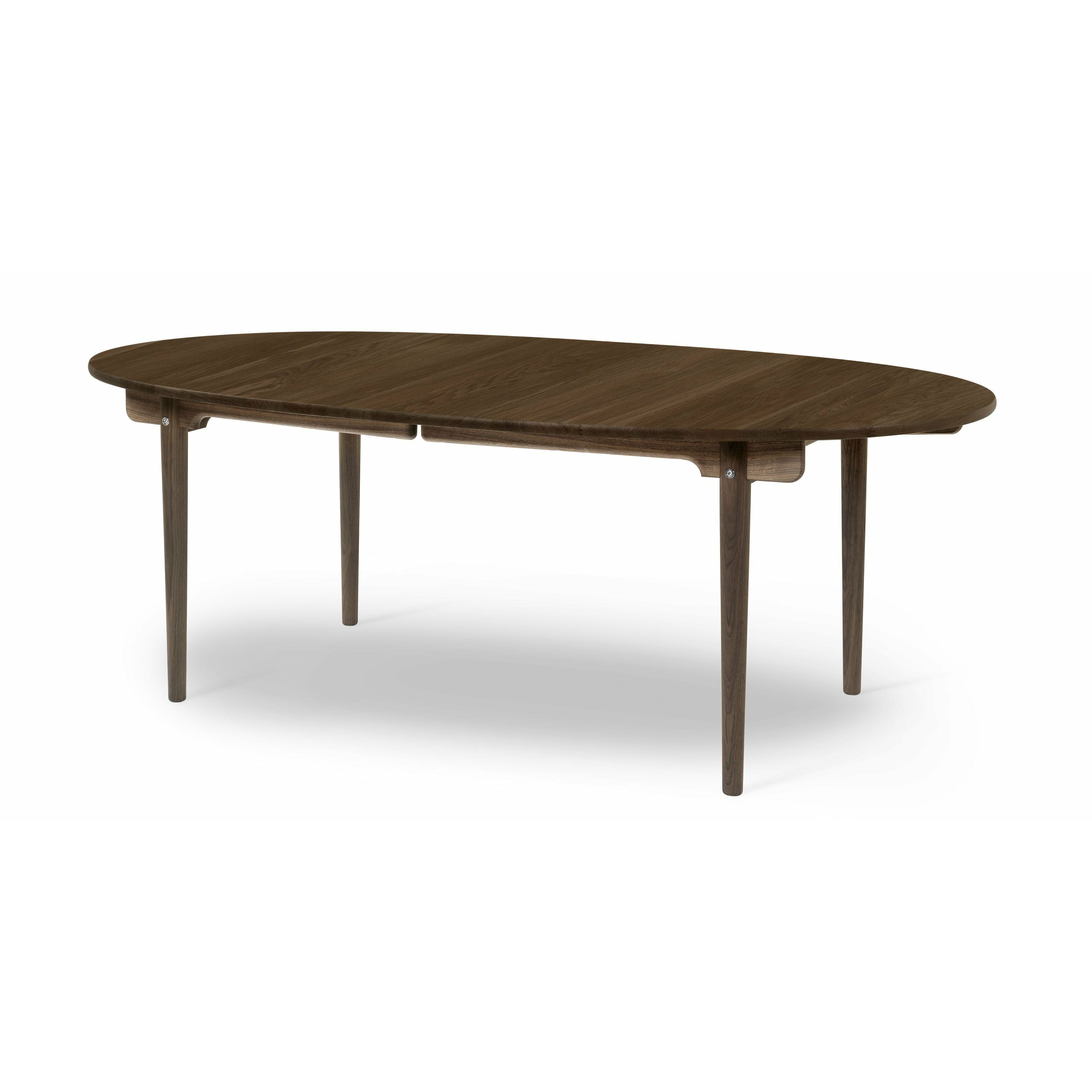 Carl Hansen CH338 matbord designat för 2 utdragsplattor, ekrökfärgad olja