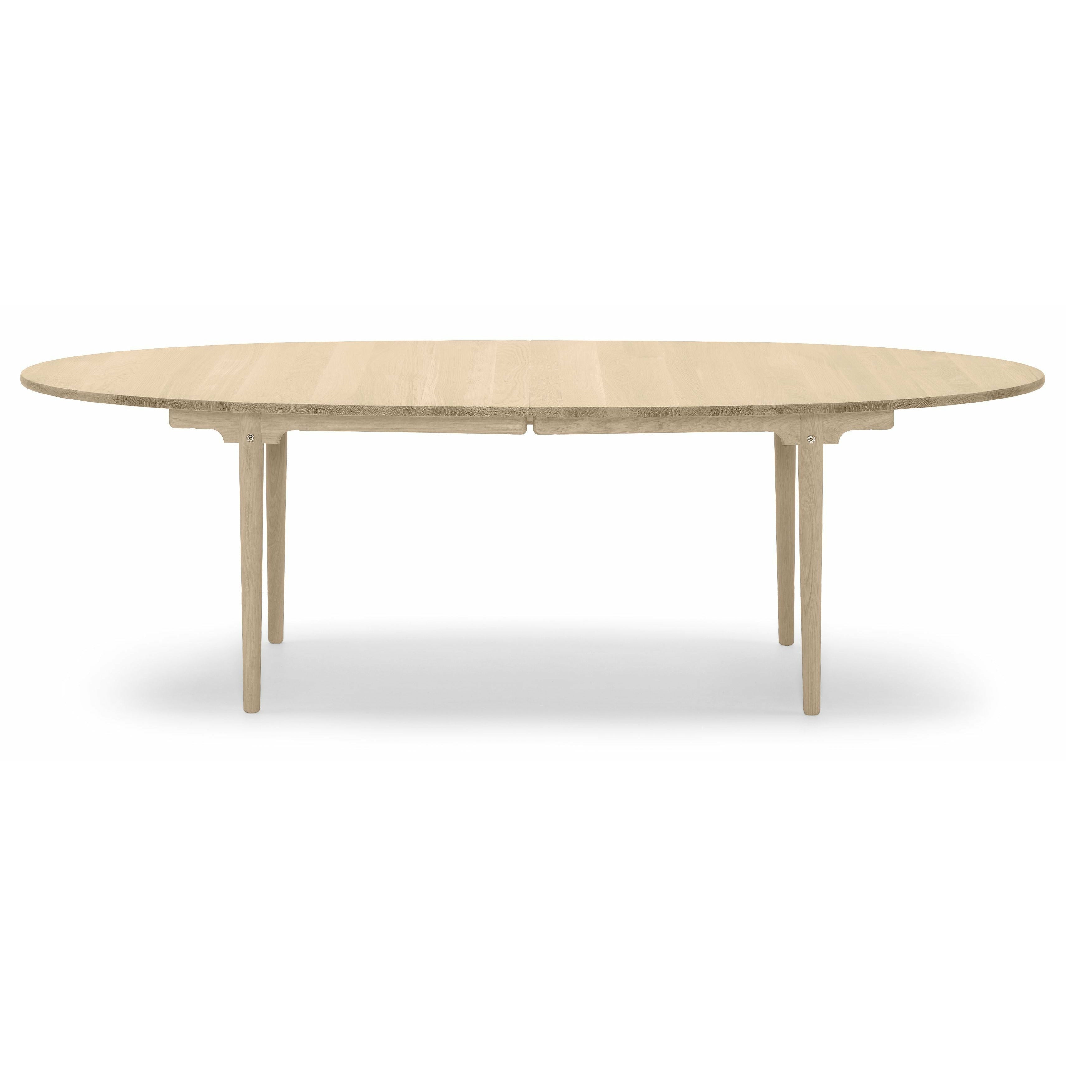 Carl Hansen CH339 matbord designat för 2 utdragbara plattor, ekoljad