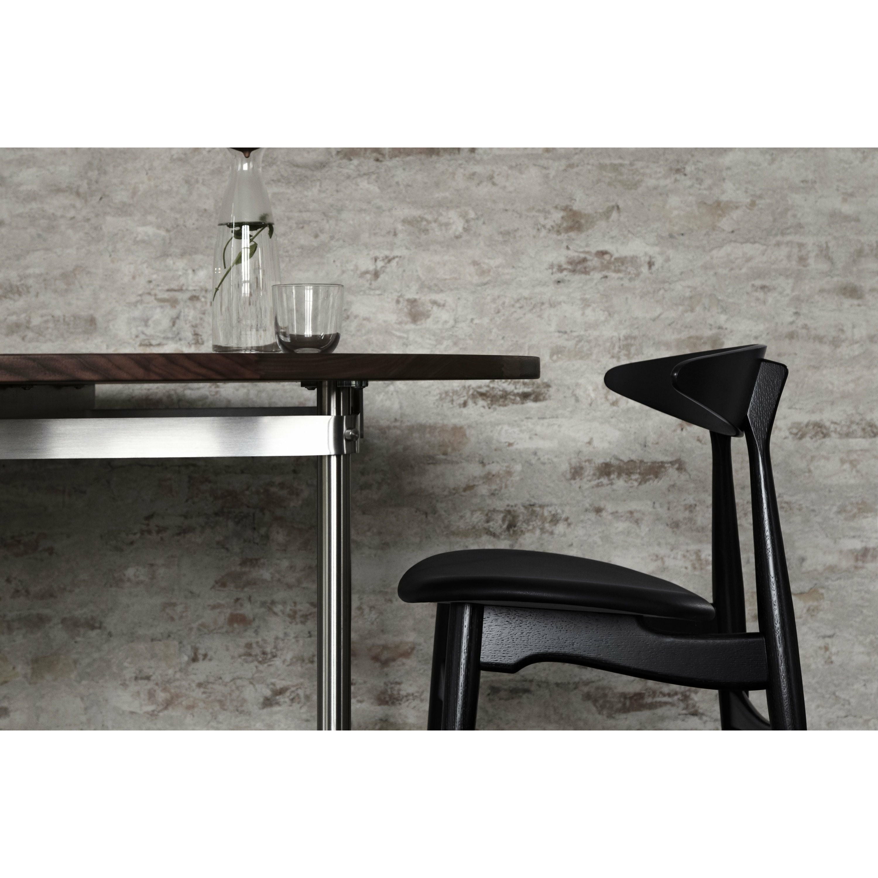 Carl Hansen CH33 P -formand, Black Beech/Sif 98