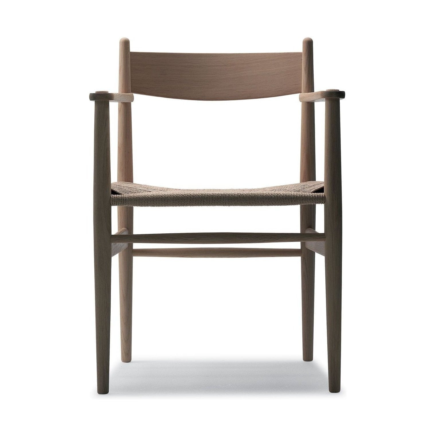 Carl Hansen CH37 stoel, Soaped Oak/Natural