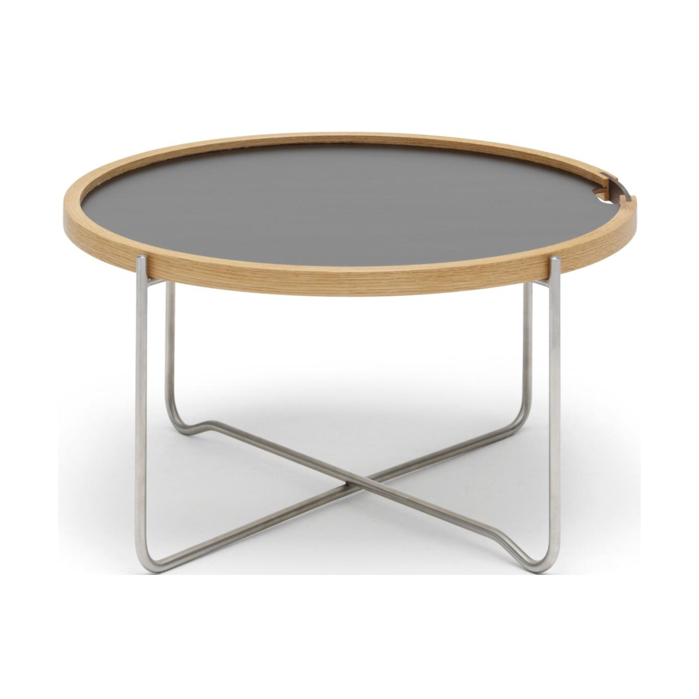 Table de plateau Carl Hansen CH417, chêne stratifié / huilé