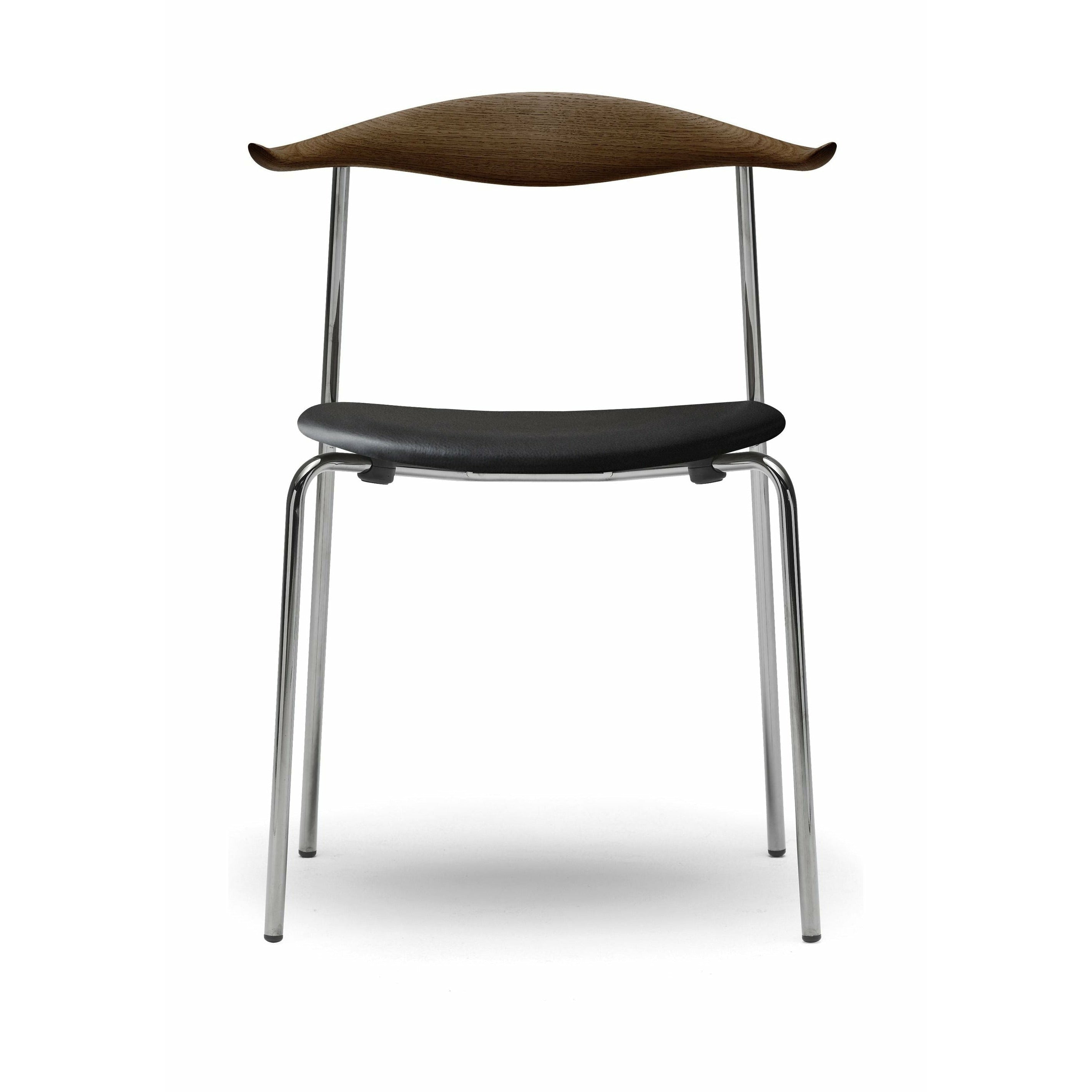 Silla P Carl Hansen CH88 P, aceite de humo de roble/thor 301 cuero