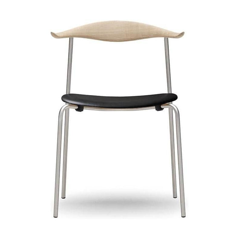 Carl Hansen CH88 P -stol tvålad ek/svart läder