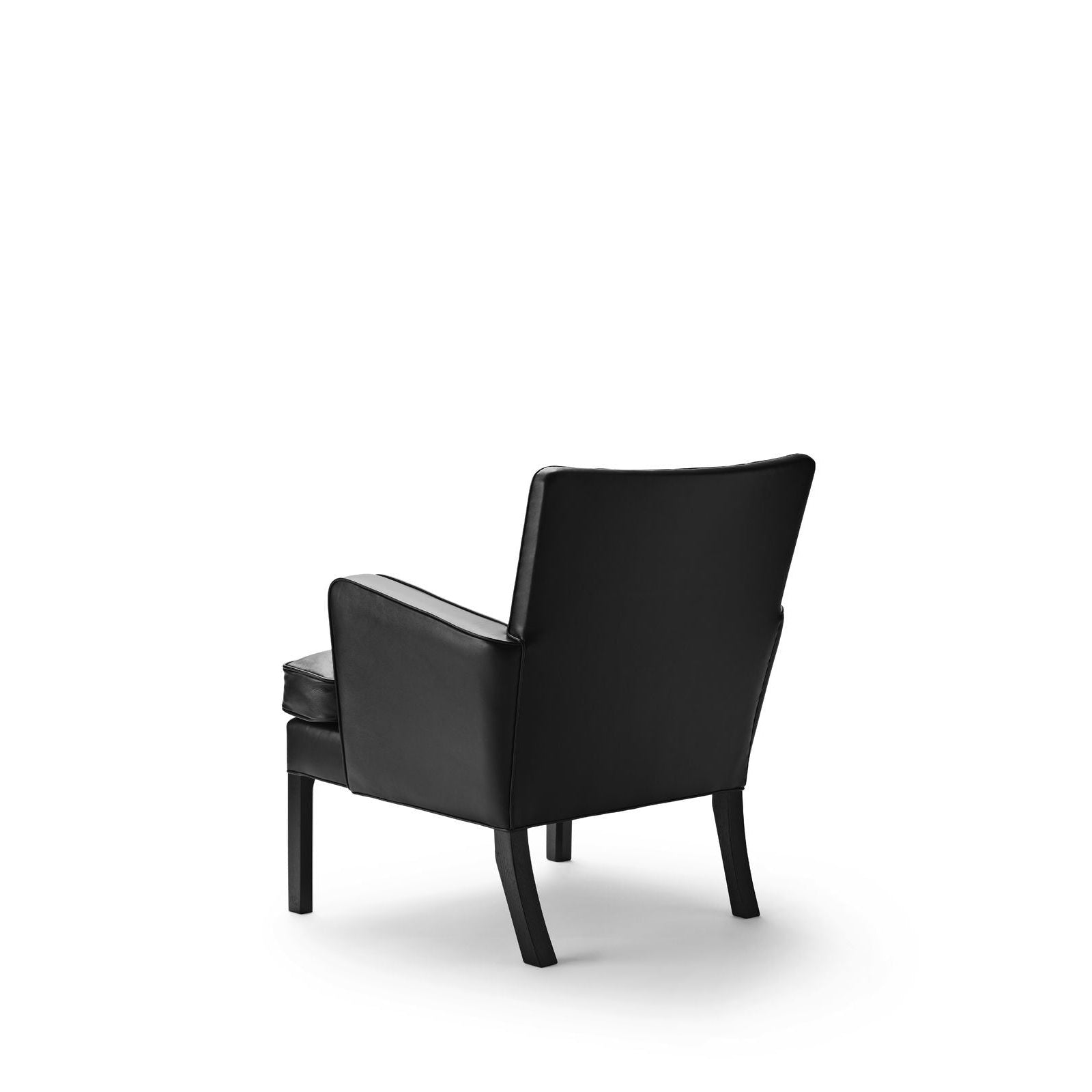 Carl Hansen KK53130 Chaise facile, chêne noir / cuir noir