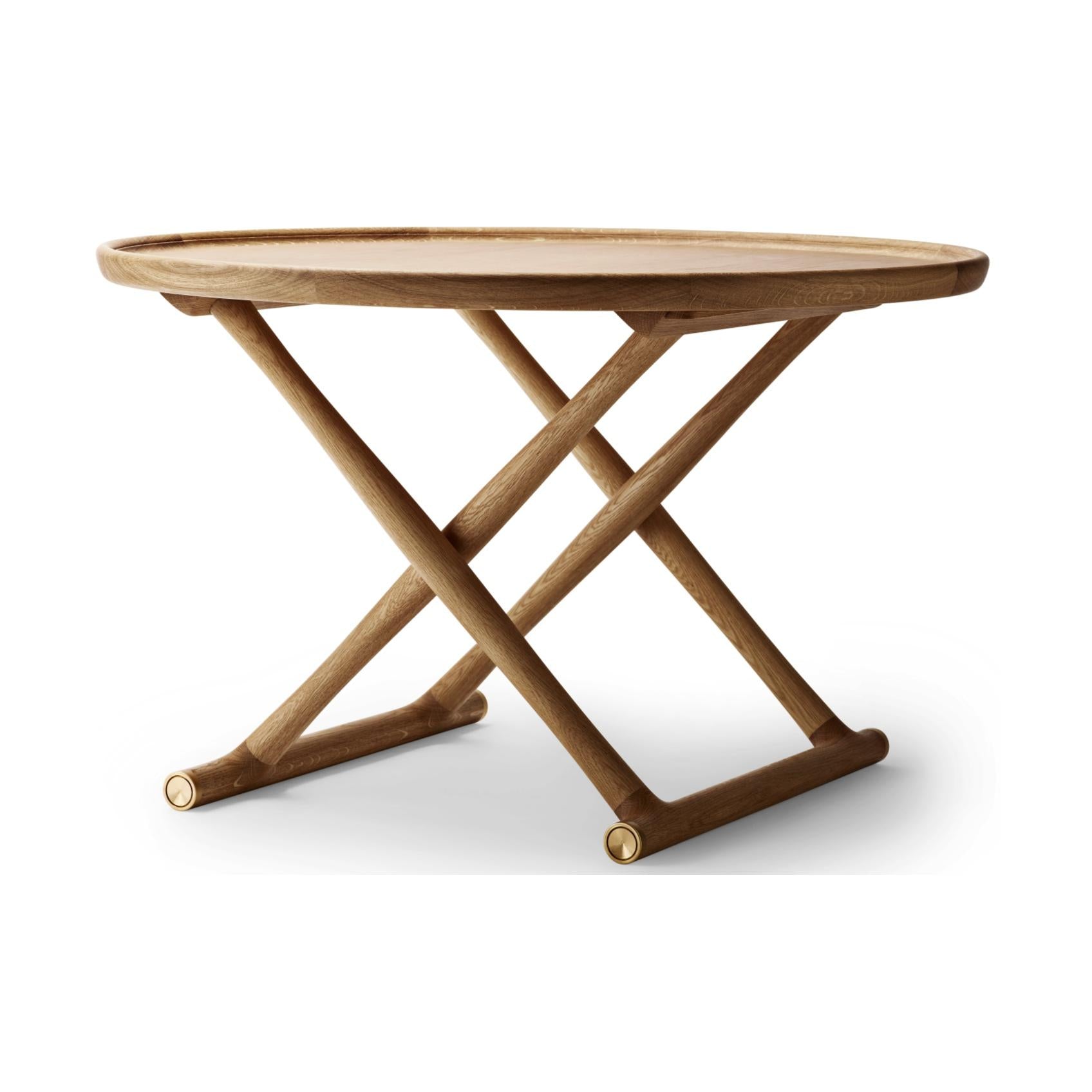 Carl Hansen ML10097 Table égyptienne Oak Oak, Ø85 cm