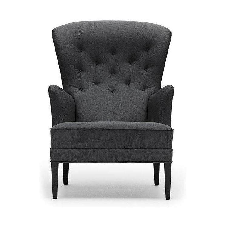 Carl Hansen FH419 Heritage Chair, Black Oak/Dark Grey Tyg