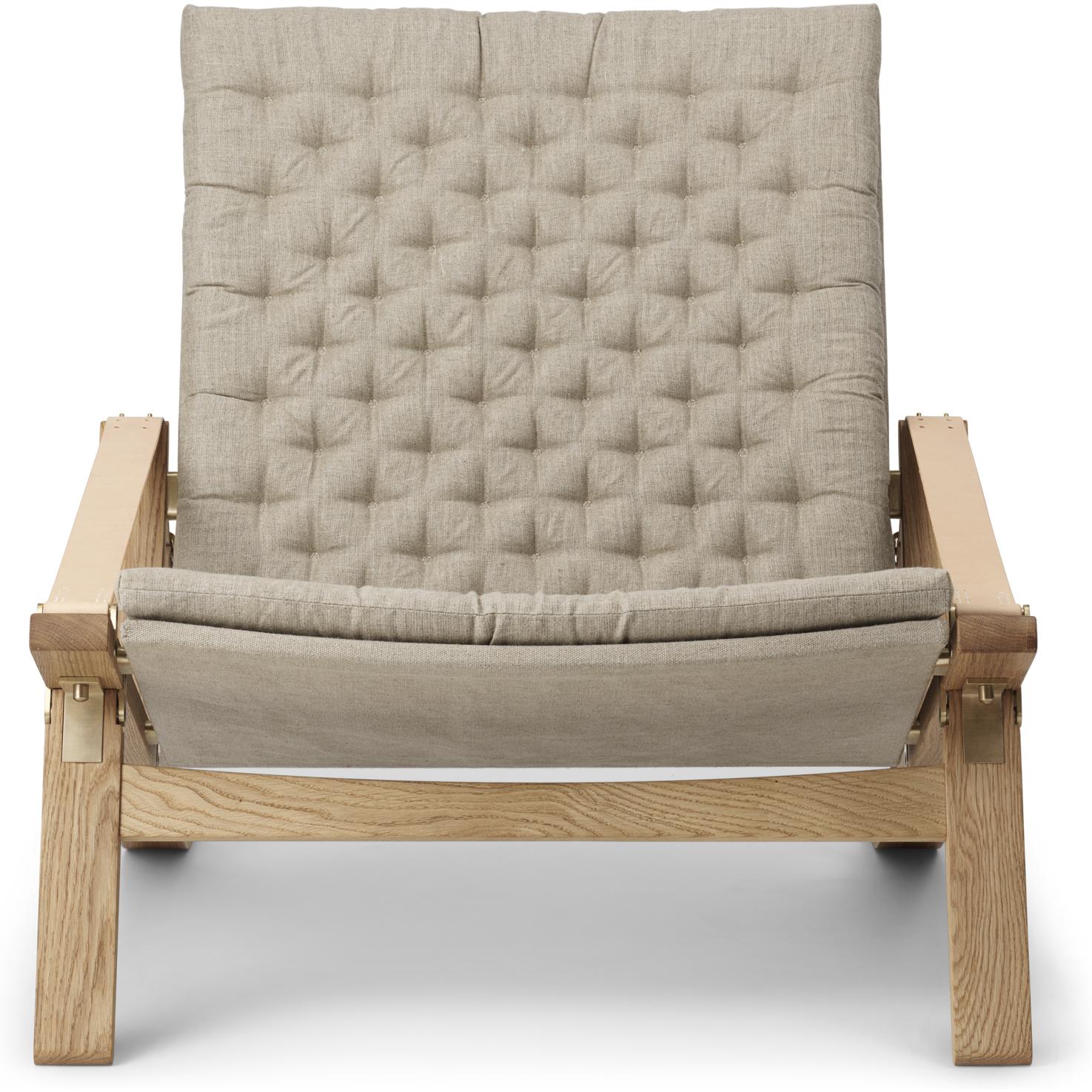 Carl Hansen FK11 PLICA CHAST OAK OLIERET/lærred, Naturlig