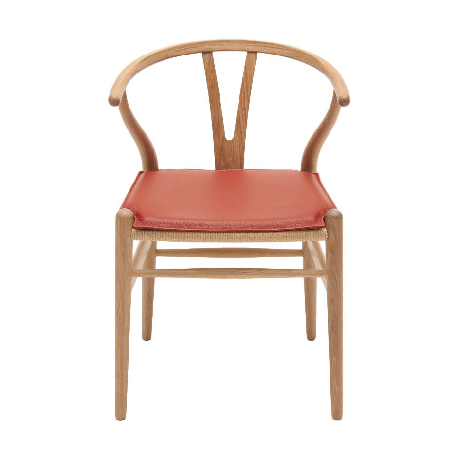 Carl Hansen Cushion para cadeira CH24 Wishbone, vermelho