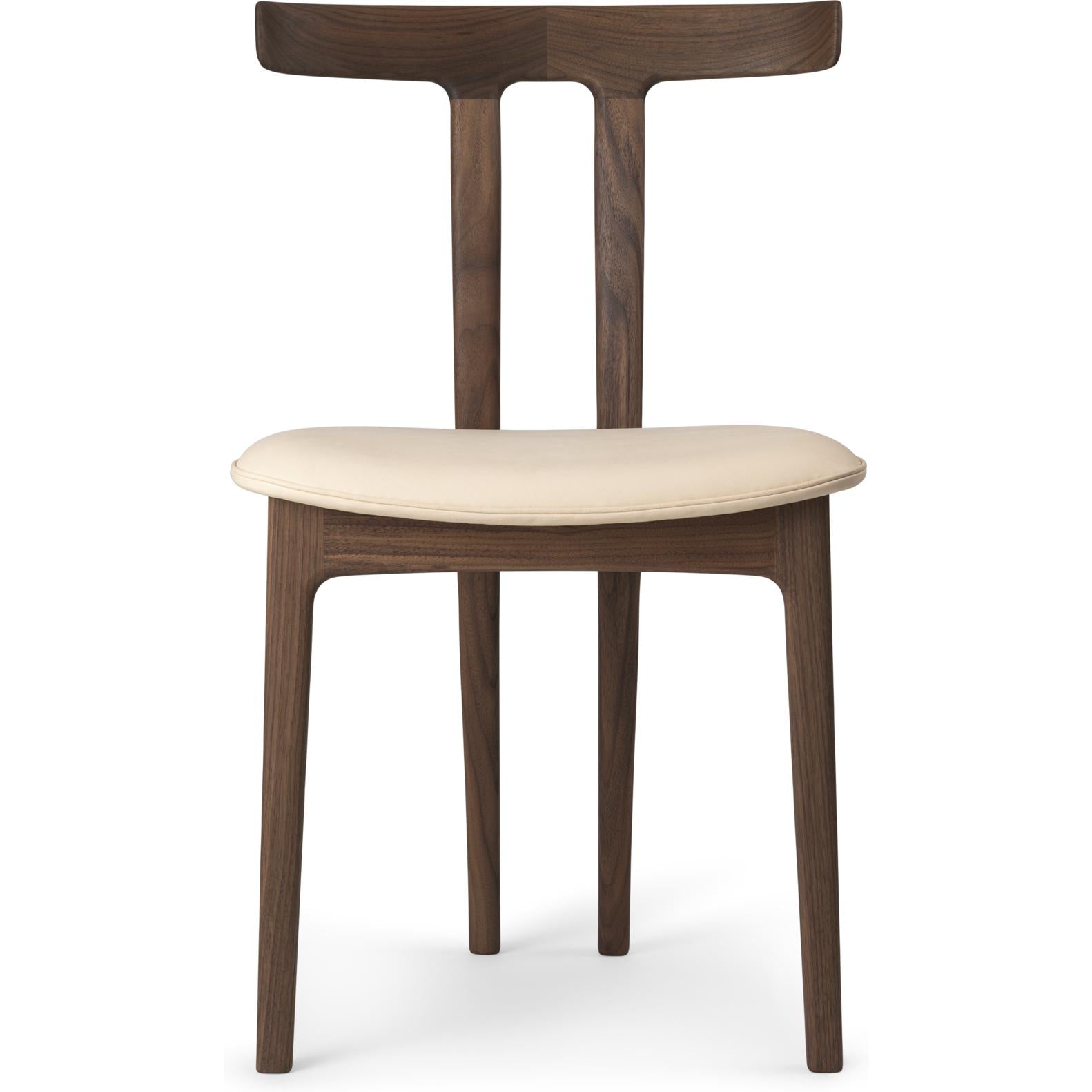 Carl Hansen OW58 T Stuhl Walnussöle, SIF 90 Leder