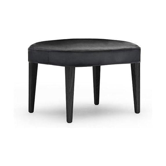 Carl Hansen FH420 Pisos del patrimonio, roble negro/cuero negro