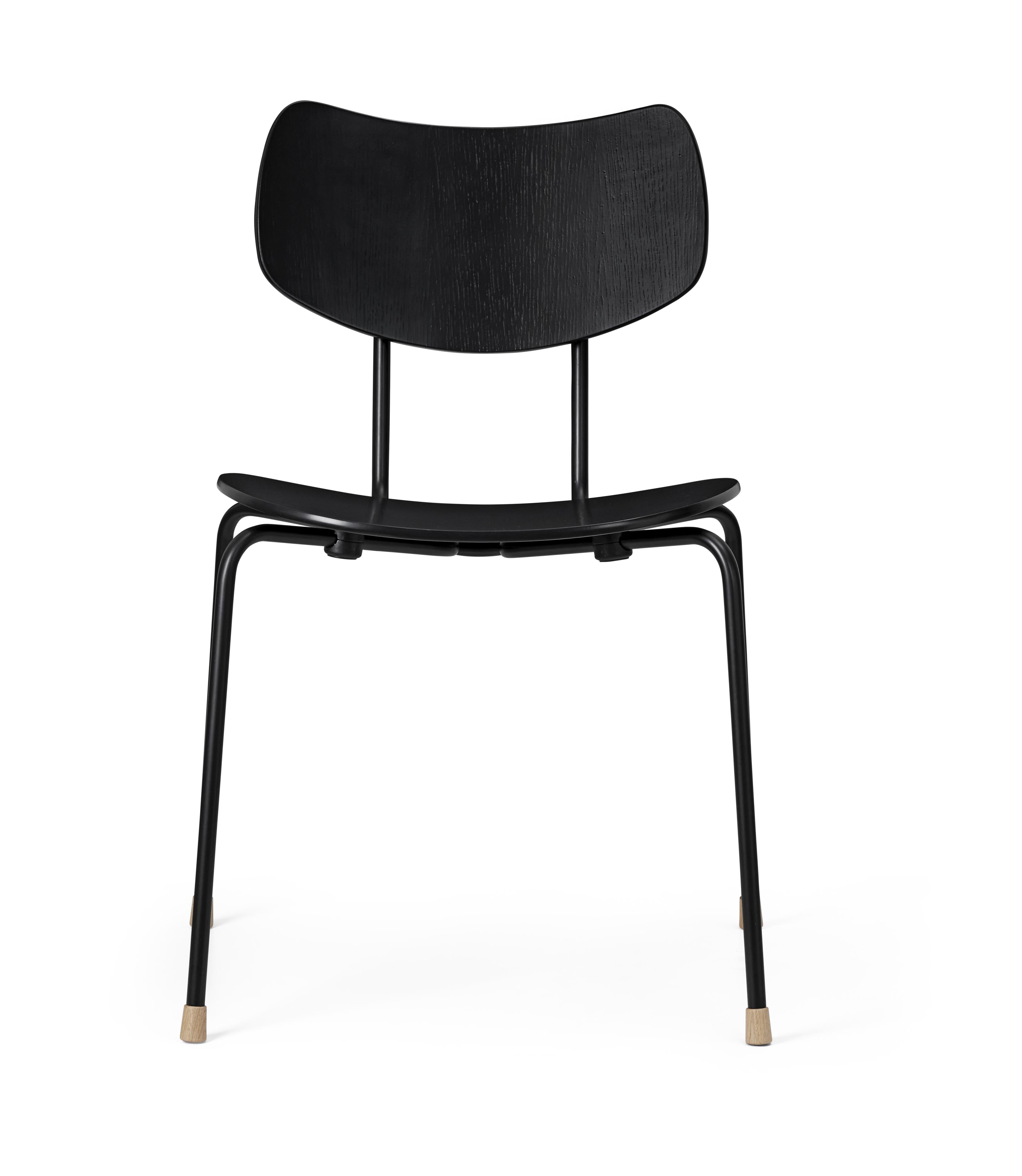 Carl Hansen Vla26t Vega stol, Oak Black Lacquered